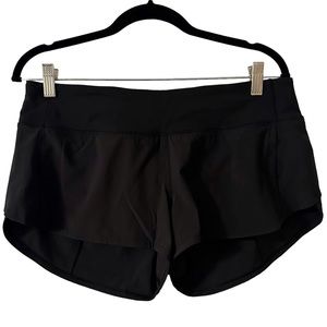 Lululemon Speed Up Short In Black (Size 8)
